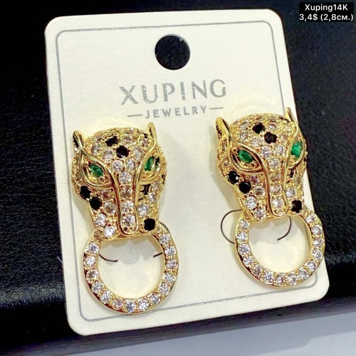 Сережки Xuping14К 10891 (2.8см)